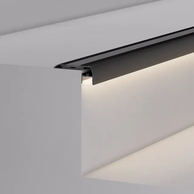 Профиль STAIR-W65-2000 ANOD BLACK, ракурс 5