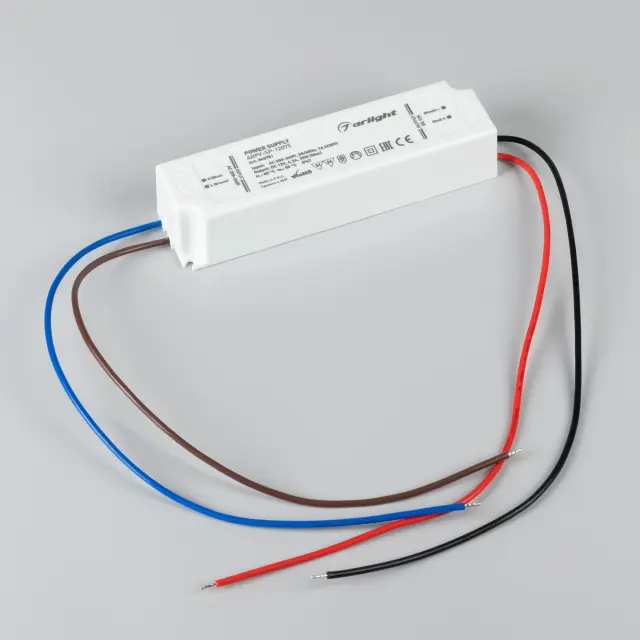 Блок питания ARPV-SP-12075 (12V, 6.3A, 75W), ракурс 2