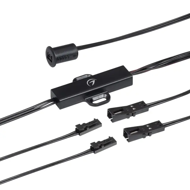 ИК-датчик SR-PRIME-IN-R14-BK-MINI (12-24V, 48-96W, DOOR)
