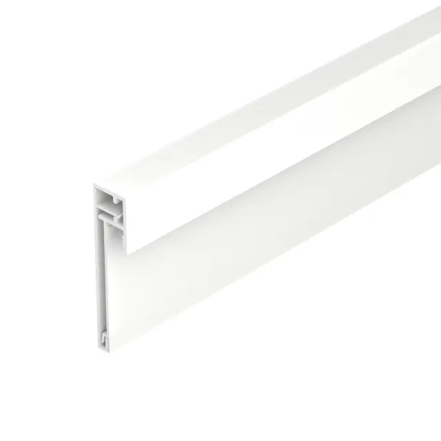 Профиль PLINTUS-H54B-2000 WHITE, ракурс 2