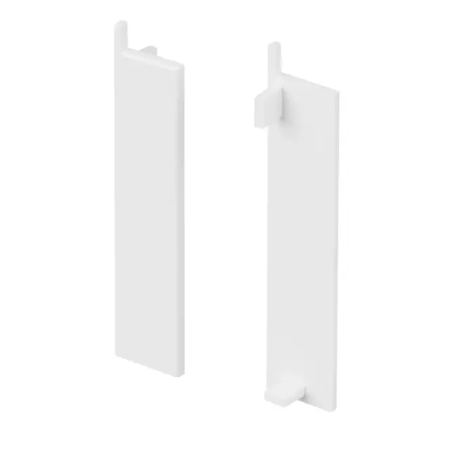 Заглушка PLINTUS-H58-F WHITE