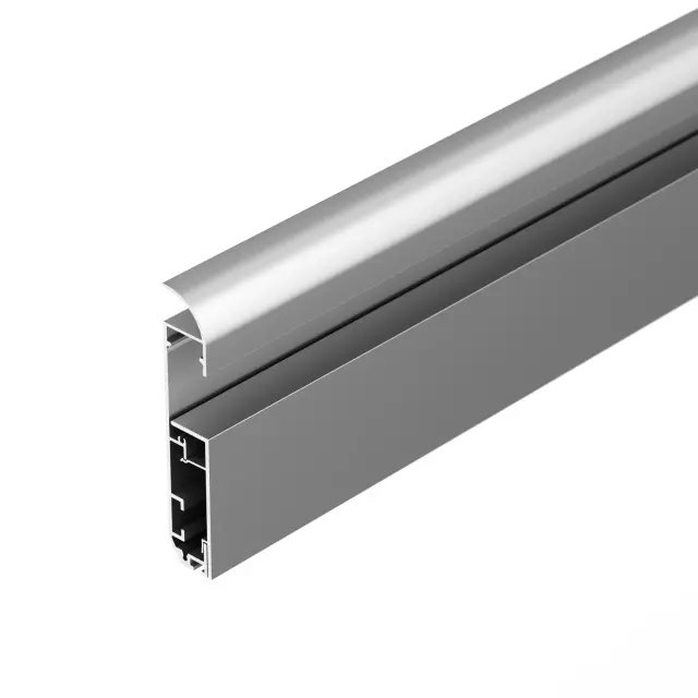 Профиль PLINTUS-H80-2000 ANOD, ракурс 2