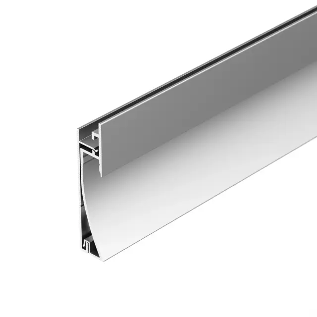 Профиль PLINTUS-H58-F-2000 ANOD, ракурс 2