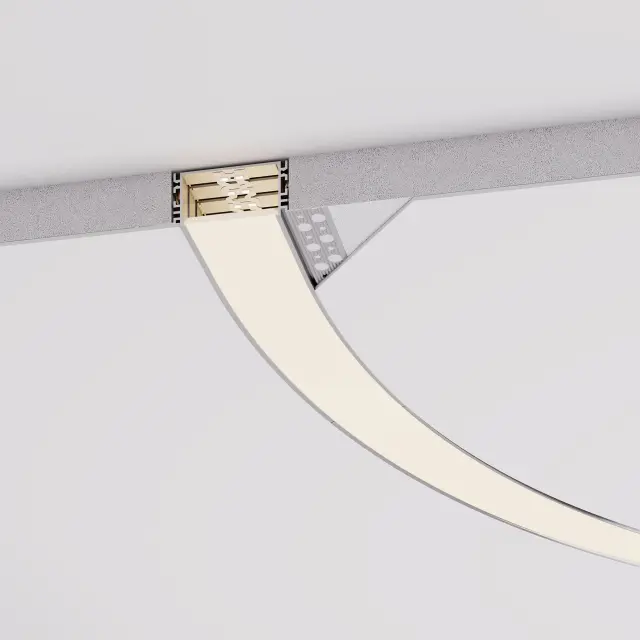 Профиль FANTOM-BENT-W49-SIDE-2000 ANOD, ракурс 4