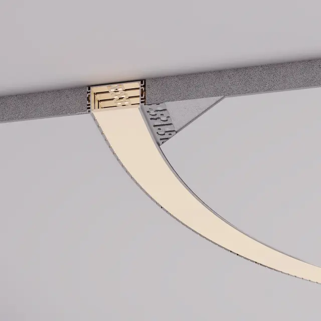 Профиль FANTOM-BENT-W49-SIDE-2000 ANOD, ракурс 5