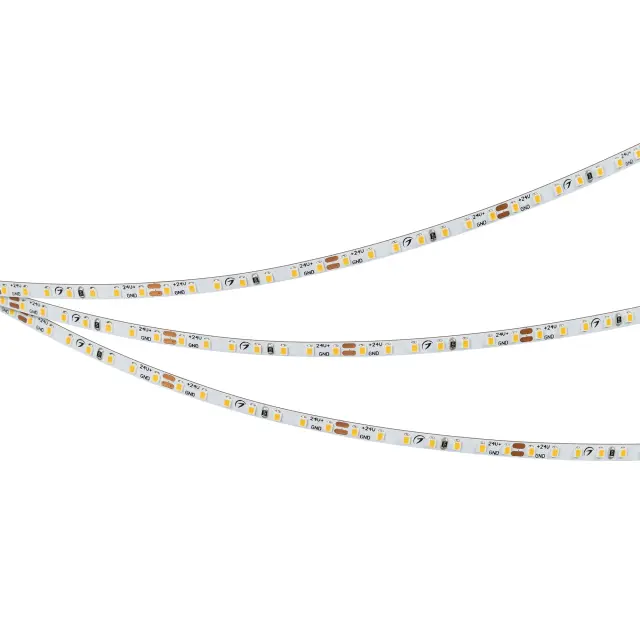 Светодиодная лента MICROLED-M168-4mm 24V Day4000 (5 W/m, IP20, 2216, 5m), ракурс 2