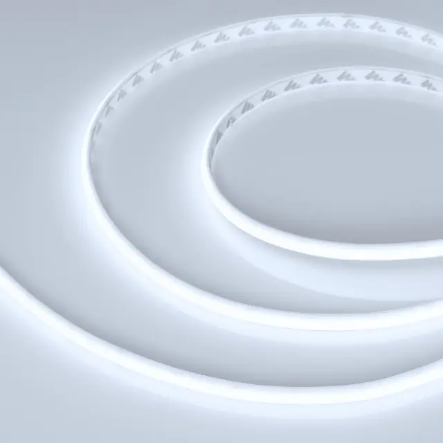 Светодиодная лента герметичная MICROLED-PW-M288-10mm 24V White6000 (12 W/m, IP66, 2216, 5m)
