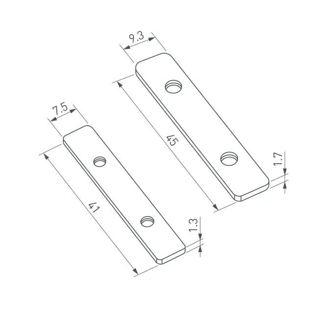 Соединитель профиля LINE-6070-180 Set, ракурс 2