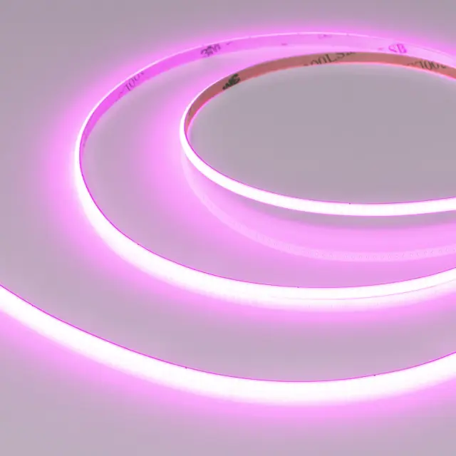 Светодиодная лента COB-X480-4mm 24V Magenta (4 W/m, IP20, 5m)