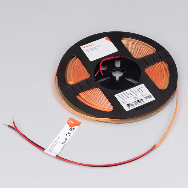 Светодиодная лента COB-X480-4mm 24V Magenta (4 W/m, IP20, 5m), ракурс 4