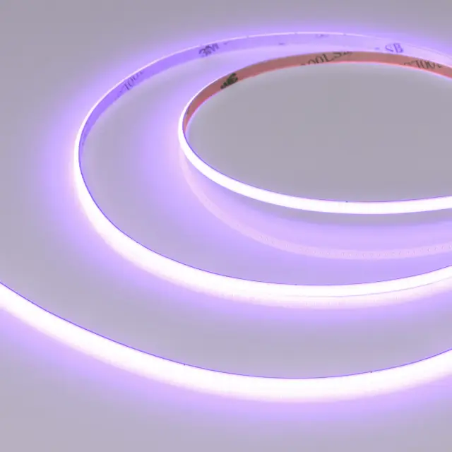 Светодиодная лента COB-X480-4mm 24V Violet (4 W/m, IP20, 5m)