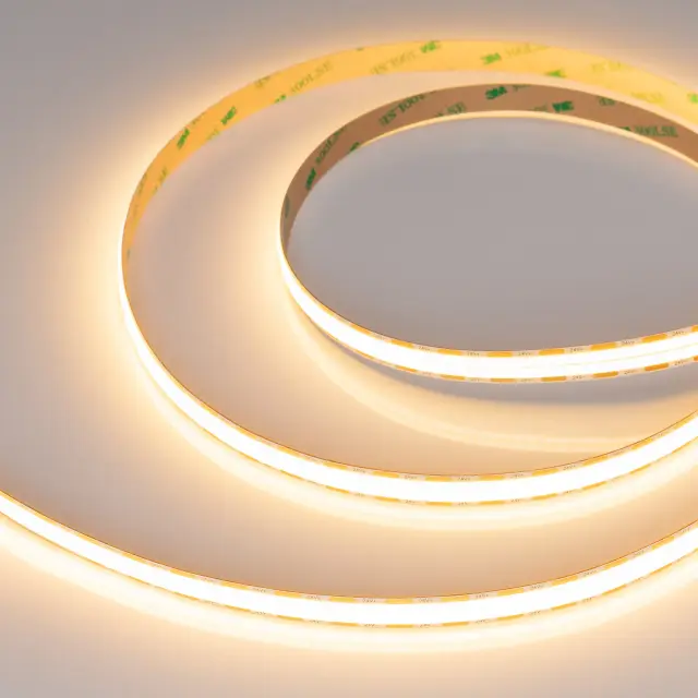 Светодиодная лента COB-X1088-12mm 24V Warm2700 (22 W/m, IP20, 5m)