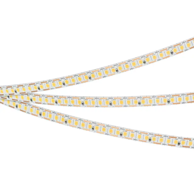 Светодиодная лента FC-A200-8mm 24V Warm3500-CX1 (16 W/m, IP20, 5m), ракурс 2