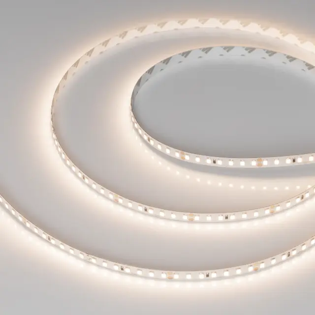 Светодиодная лента UL-A140-8mm 24V Warm3500 (10 W/m, IP20, 5m)