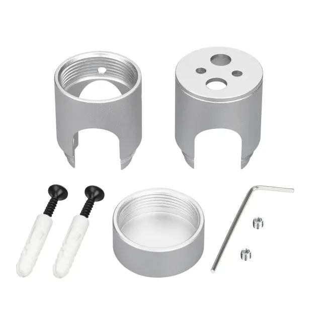 Крепление MOONLIGHT-CYL-D18-DUO-SILVER