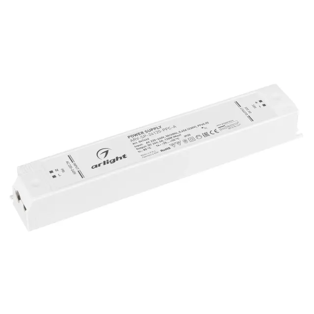 Блок питания ARV-SP-24120-PFC-A (24V, 5A, 120W)