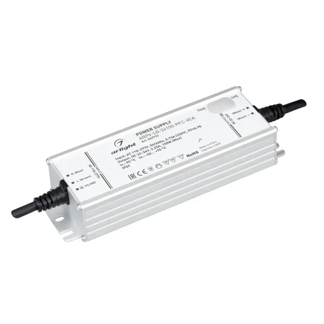 Блок питания ARPV-LG-24150-PFC-VCA (22-26V, 6.25A, 150W)
