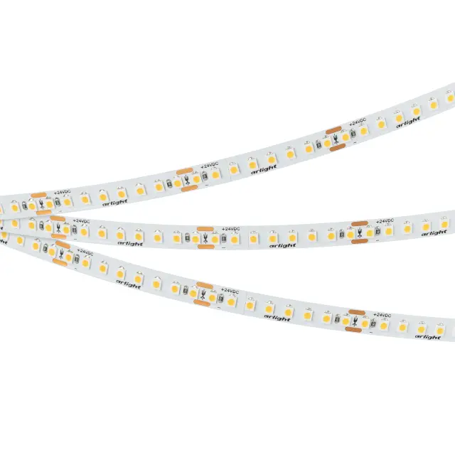 Светодиодная лента UL-A176-8mm 24V Day5000 (15 W/m, IP20, 5m), ракурс 3