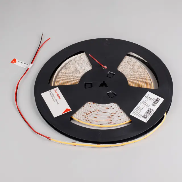 Светодиодная лента COB-X420-10mm 24V Day4000 (4.8 W/m, IP20, 15m), ракурс 4