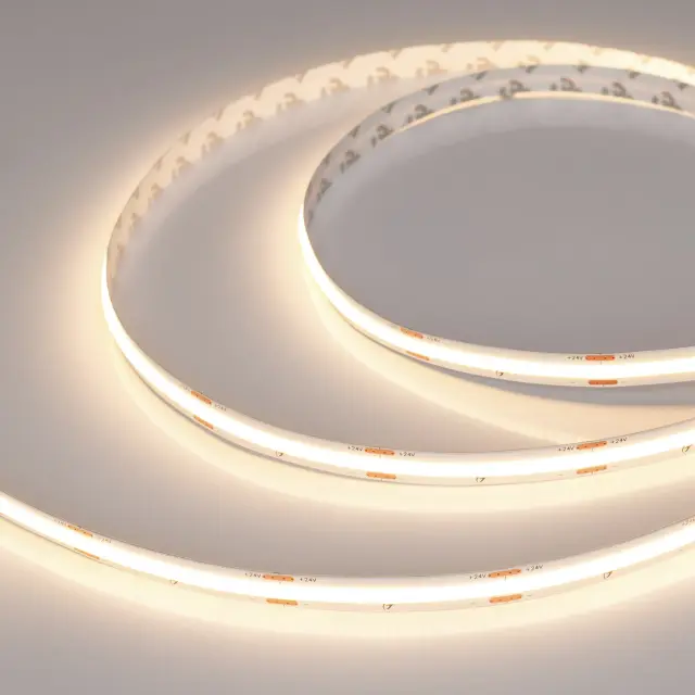 Светодиодная лента COB-X420-10mm 24V Warm2700 (4.8 W/m, IP20, 15m)