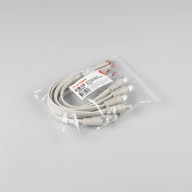 Разъем выводной ARL-RGBW-5PIN-L300-F-IP67, ракурс 2