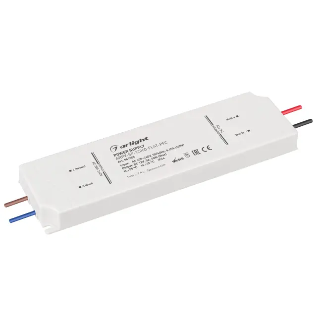 Блок питания ARPV-SP-12060-FLAT-PFC (12V, 5A, 60W)