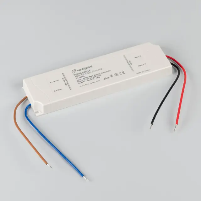 Блок питания ARPV-SP-12060-FLAT-PFC (12V, 5A, 60W), ракурс 2