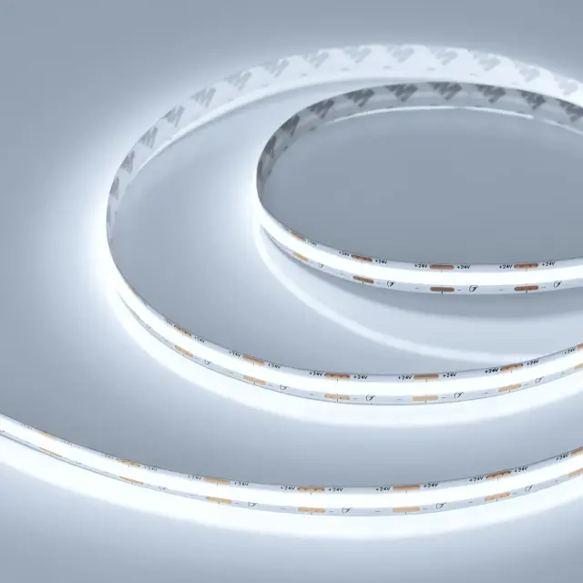 Светодиодная лента COB-X560-10mm 24V White6000 (9.6 W/m, IP20, 10m)