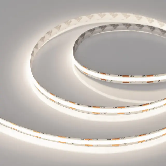 Светодиодная лента COB-X560-10mm 24V Day4000 (9.6 W/m, IP20, 10m)