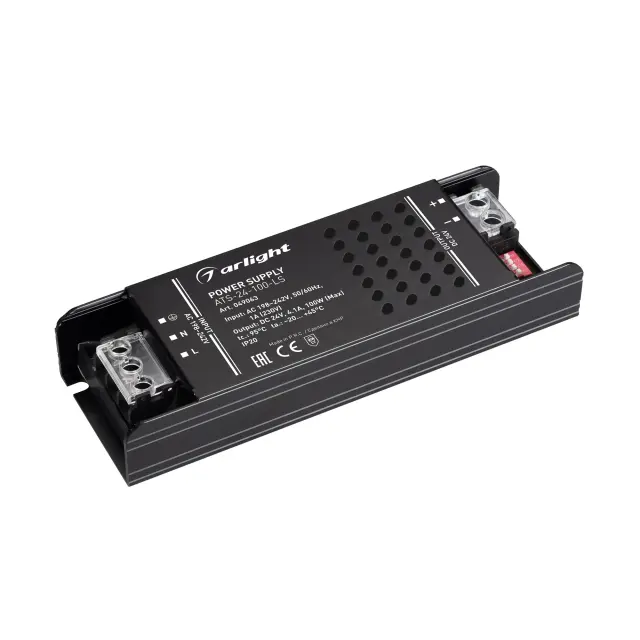 Блок питания ATS-24-100-LS (24V, 4.1A, 100W)
