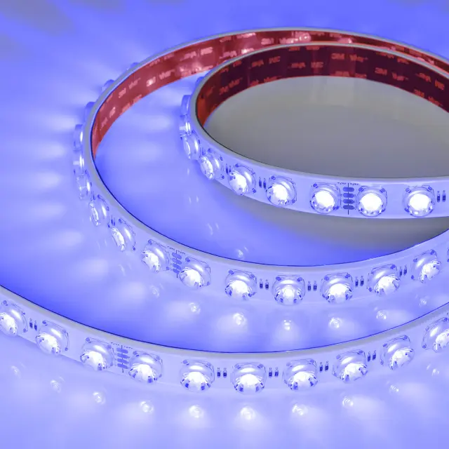 Светодиодная лента герметичная FLT-PS-S42-23mm 24V RGB (21 W/m, IP67, 15deg, 5m), ракурс 4