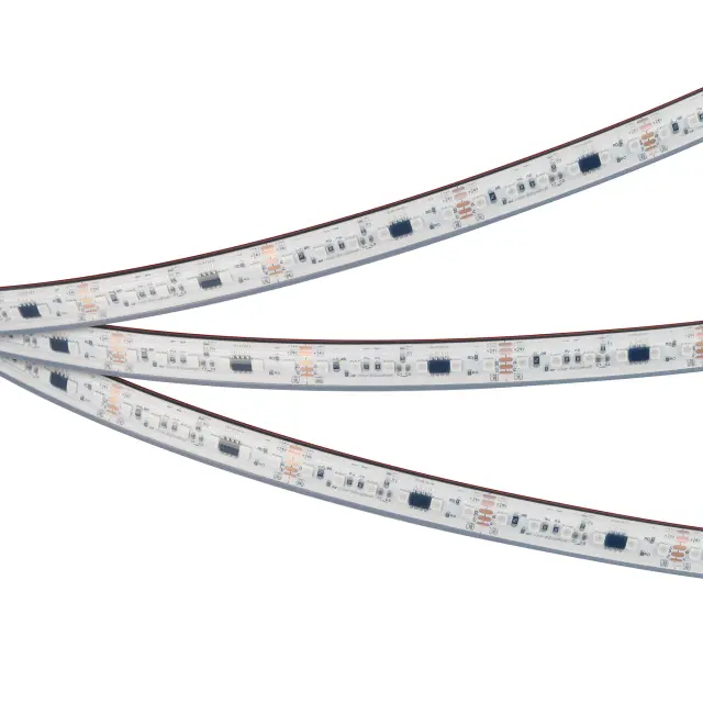 Светодиодная лента герметичная SPI-PS-A120-12mm 24V RGB-PX6-BPT (23 W/m, IP67, 2835, 5m), ракурс 4