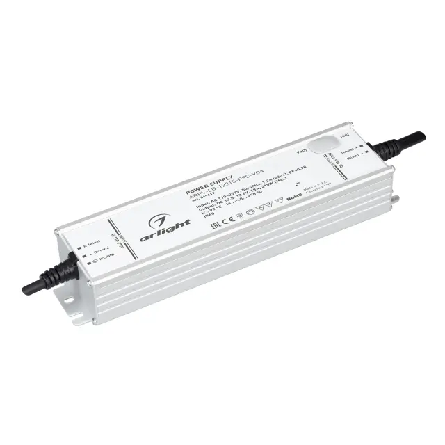 Блок питания ARPV-LG-12215-PFC-VCA (10.5-13.5V, 18A, 215W)