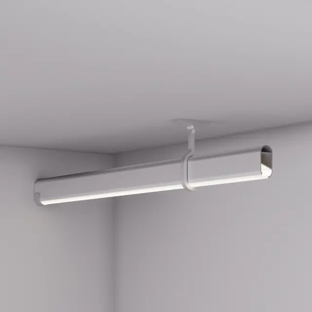 Профиль WARDROBE-1530-2000 ANOD, ракурс 5