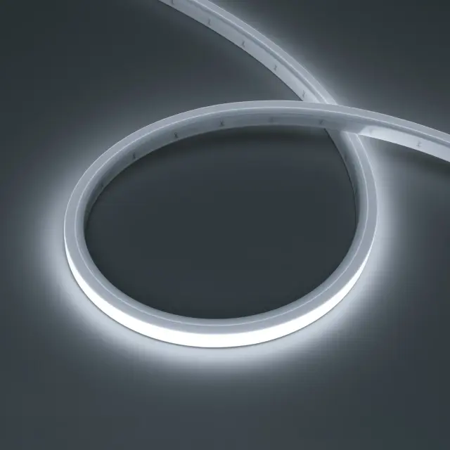 Гибкий неон NOVA-TOP-PU-A120-16x15mm 24V White7200 (10 W/m, IP68, 1m, wire x1)