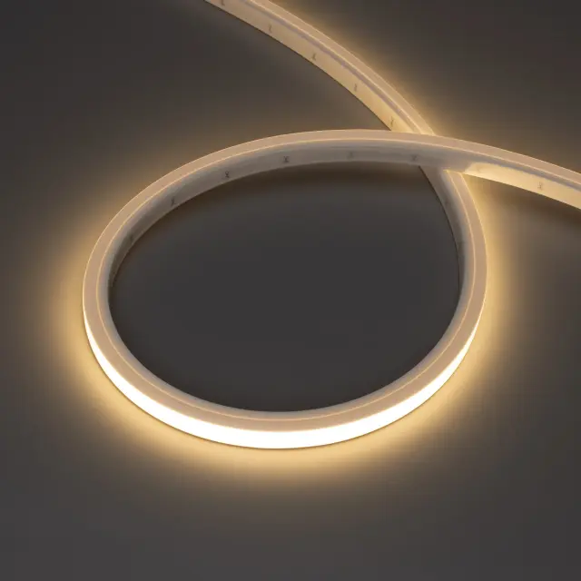 Гибкий неон NOVA-TOP-PU-A120-16x15mm 24V Warm3500 (10 W/m, IP68, 3m, wire x1)