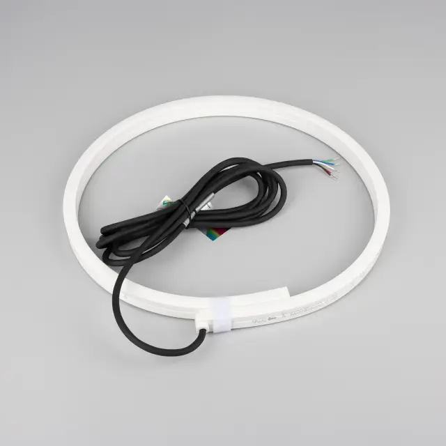 Гибкий неон NOVA-SIDE-PU-B84-12x20mm 24V RGB-Day (15 W/m, IP68, 1m, wire x1), ракурс 4