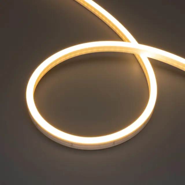Гибкий неон NOVA-SIDE-PU-B84-12x20mm 24V RGB-Warm (15 W/m, IP68, 1m, wire x1), ракурс 2
