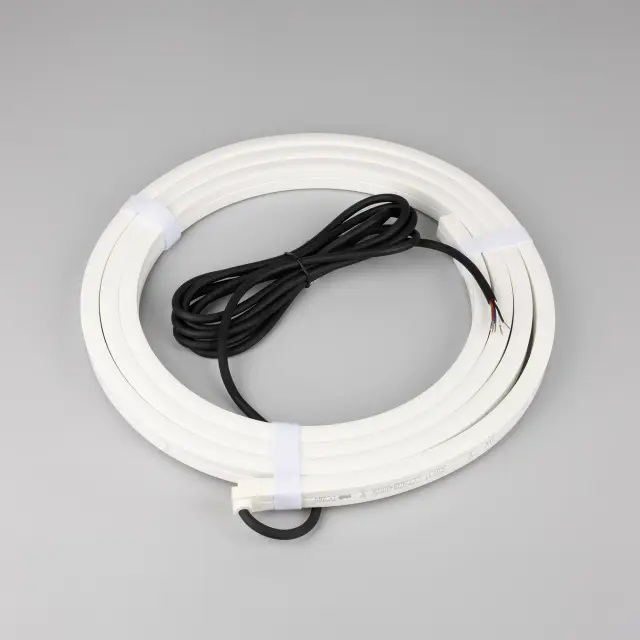 Гибкий неон NOVA-SIDE-PU-B84-12x20mm 24V RGB-Warm (15 W/m, IP68, 3m, wire x1), ракурс 2
