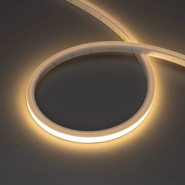 Гибкий неон NOVA-TOP-PU-A120-16x15mm 24V Warm3000 (10 W/m, IP68, 5m, wire x2)