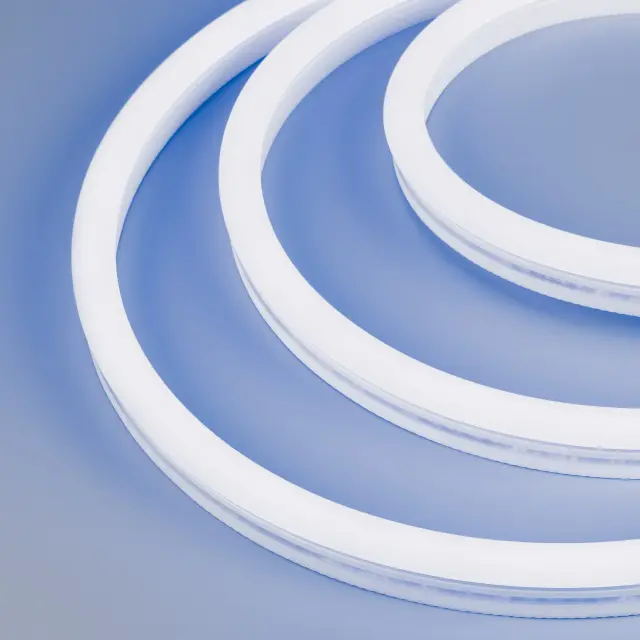 Гибкий неон WAVE-SIDE-A120-12x25mm 230V Blue (12 W/m, IP67, 50m, wire x2)