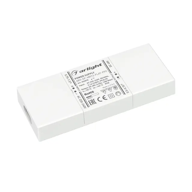 Блок питания ARV-SP-48012-FLAT-PFC (48V, 0.25A, 12W)