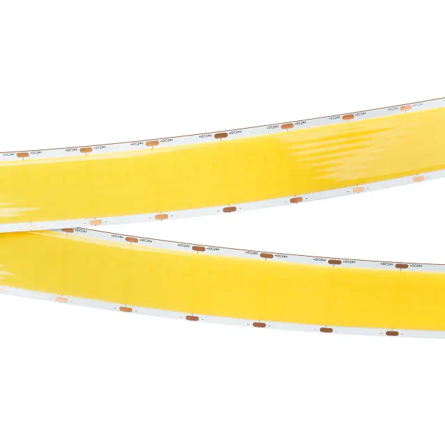 Светодиодная лента COB-X1600-30mm 24V Warm3000 (40 W/m, IP20, 5m), ракурс 3
