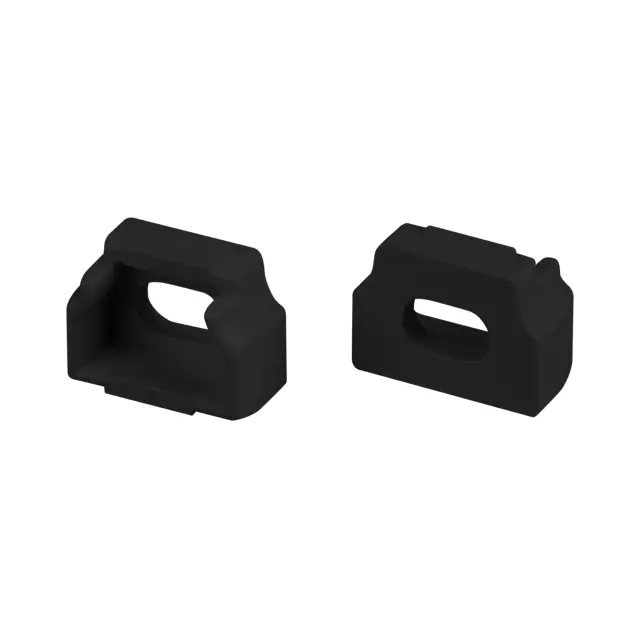 Заглушка CEIL-S12-SHADOW-20-SIDE BLACK с отверстием