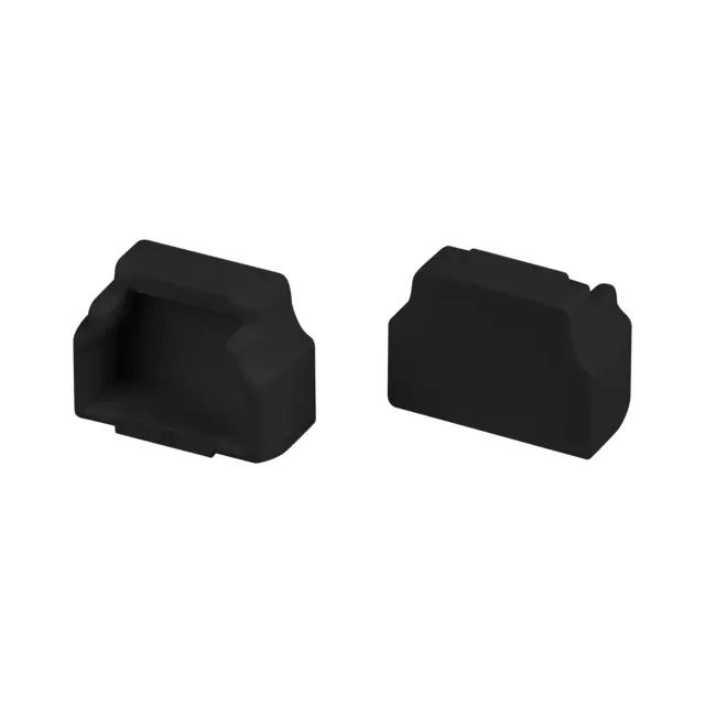 Заглушка CEIL-S12-SHADOW-20-SIDE BLACK глухая