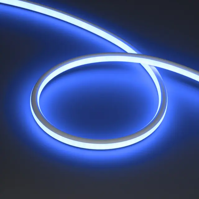 Гибкий неон WAVE-TOP-A240-18x15mm 24V RGB (10 W/m, IP54, 5m, wire x1), ракурс 2