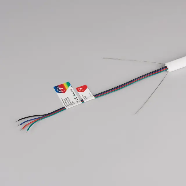 Гибкий неон WAVE-TOP-A240-18x15mm 24V RGB (10 W/m, IP54, 5m, wire x1), ракурс 3