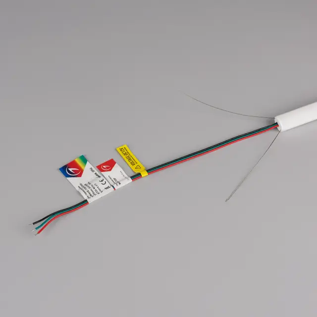 Гибкий неон SPI-WAVE-TOP-G200-18x15mm 12V RGB PX2 (26 W/m, IP54, 5m, wire x1), ракурс 3