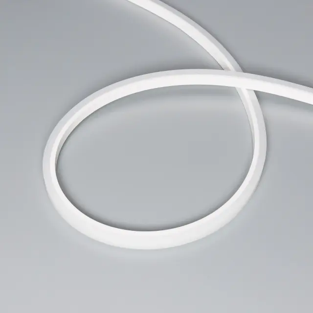 Гибкий неон WAVE-TOP-PU-H120-10x10mm 24V RGB (10 W/m, IP68, 5m, wire x2), ракурс 2
