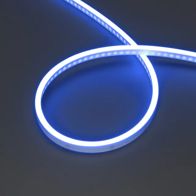 Гибкий неон WAVE-SIDE-PU-H120-06x12mm 24V RGB (8 W/m, IP68, 3m, wire x1), ракурс 5